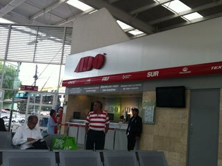 Terminal de autobuses en Acatitla (México D.F.)